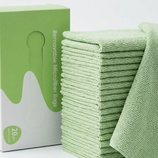 Premium Microfiber Cleaning Towel Pack of 20 Pieces