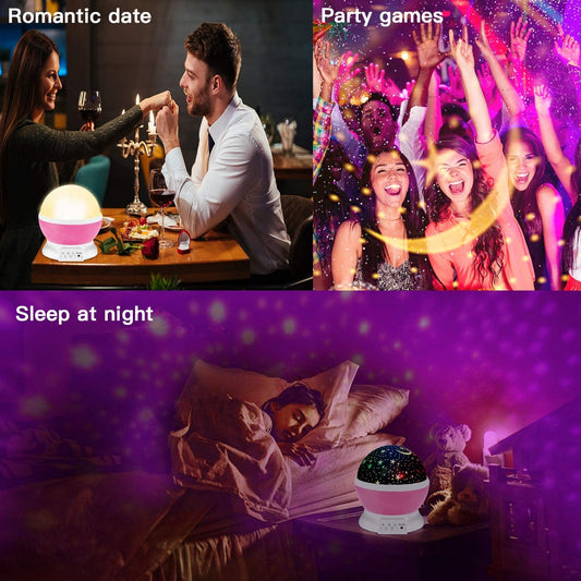 Star Master Night Light Projector